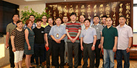 寧波市建筑裝飾行業(yè)協(xié)會考察團蒞臨寶鷹集團考察交流