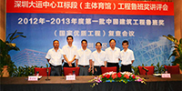 中國建設(shè)魯班獎專家組蒞臨我集團(tuán)工程現(xiàn)場復(fù)查