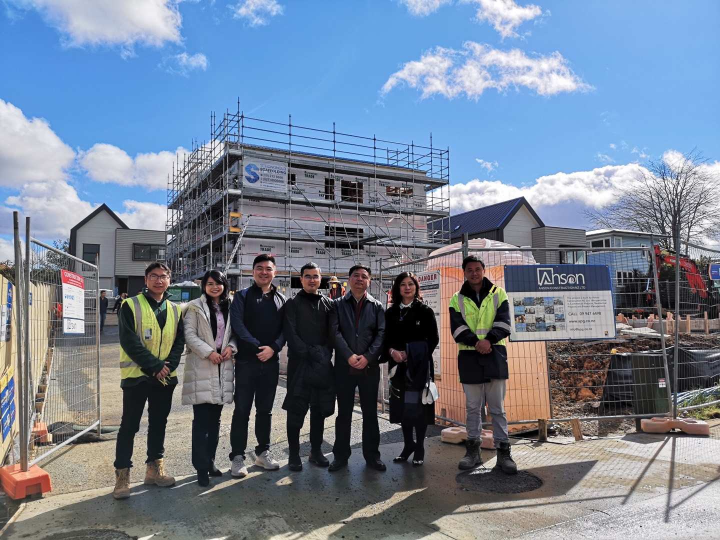 寶鷹集團總裁于泳波應(yīng)邀出席2019新西蘭國際建筑業(yè)博覽會 考察集團新西蘭建設(shè)項目
