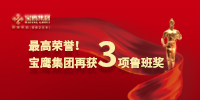 最高榮譽！寶鷹集團再獲三項魯班獎