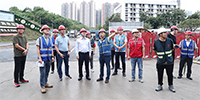 肖家河到深圳市吉華醫(yī)院項目開展安全督導檢查